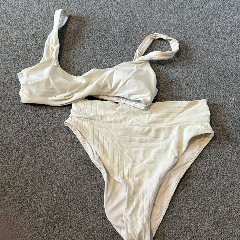 Aerie white bikini
